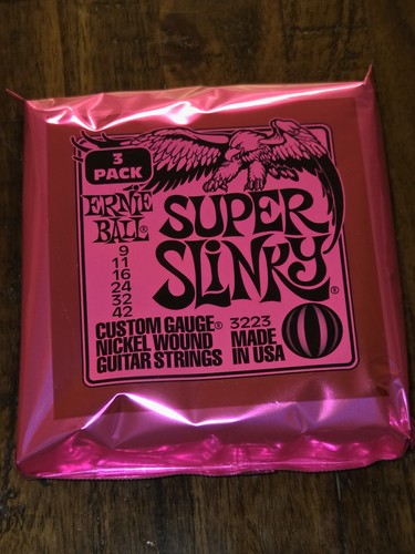 Sets ernie ball super - 3-sets,